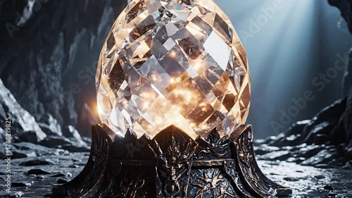 The Awakening of the Crystal Heart A Legendary Dragon's Egg
