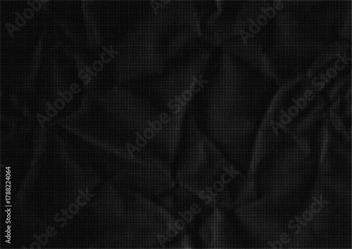 Large vector halftone paper texture with a transparent background