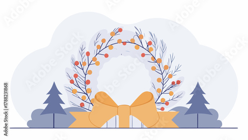 vector illustration of a tent