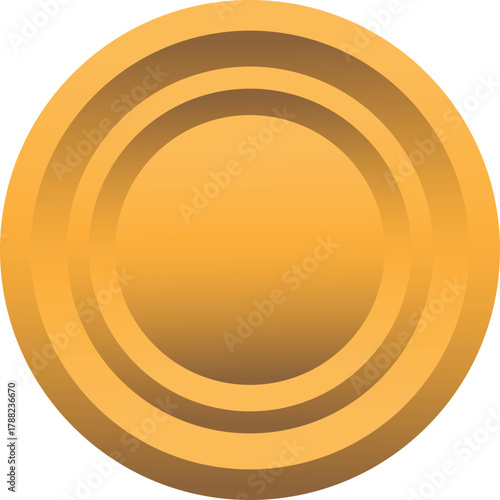 An abstract golden spiral vortex creating a hypnotic optical illusion of infinite depth and movement.