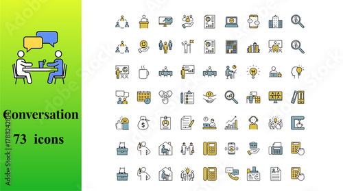 Flat Design Icons Representing Success Error Alert and Notification Feedback in UI Dashboards