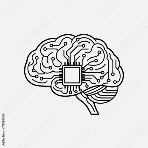 Digital brain abstraction: Exploring artificial intelligence integration within consciousness