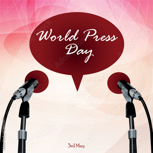 World Press Freedom Day Concept Vector Illustration