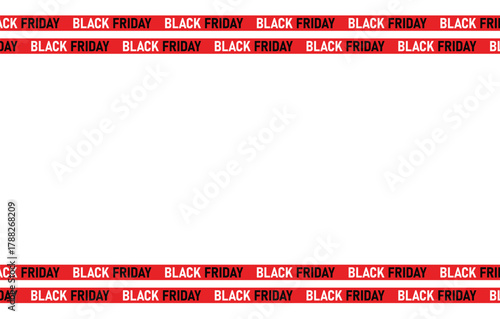 A striking and bold abstract design featuring repeating horizontal bands of vibrant red and black stripes interspersed with white text that reads black bears creating a dynamic and eye catching border