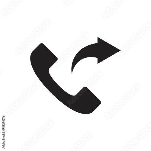 Call Log History Redo Arrow Solid Icon