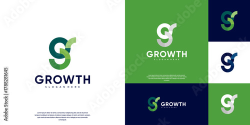 digital trade analysis logo, overlapping letter style, global economic growth, vector design illustration.
