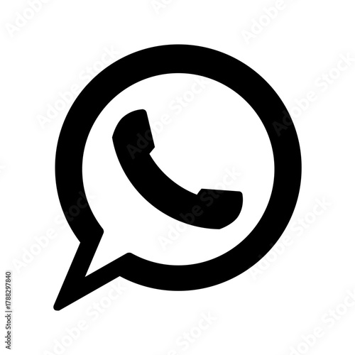  telephone message icon vector icon
