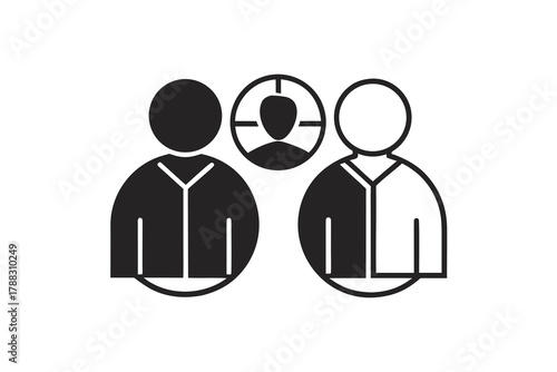 Family icon vector illustration of people and teamwork