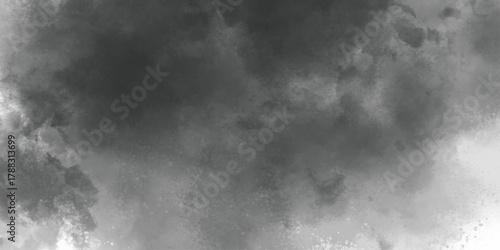 Abstract dark gray smoke cloud texture background. Light grey textured background high resolution image with copy space	