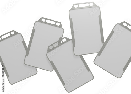 ID Card Lanyard Mockup for Branding Design