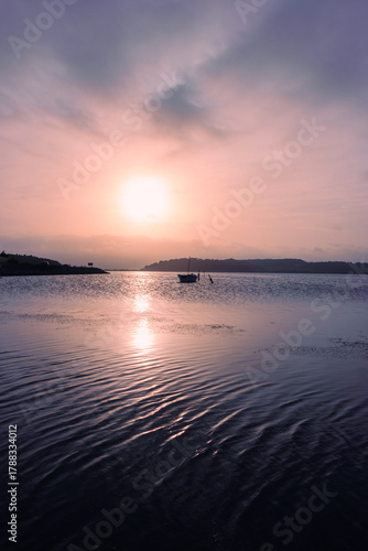 Coucher de soleil à Narbonne