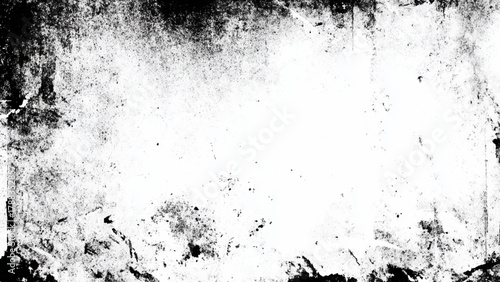 Grungy abstract monochrome texture background with distressed rough effect illustration.