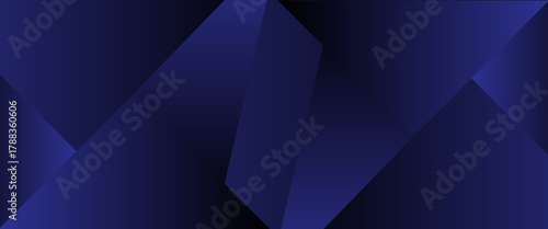 Abstract blue shapes background with line square and modern  with papercut style for vector..
