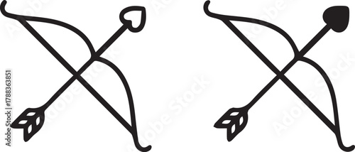 arrow,weapon,archery equipment,silhouette,black and white,minimalist,simple,vector illustration