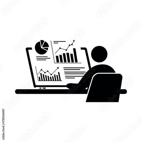 Data-Driven Decision Making: Business Analytics on Laptop for Smarter Growth, Powerful Insights, Strategic Planning, and Modern Financial Analysis