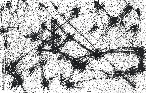 Black and white grunge texture background