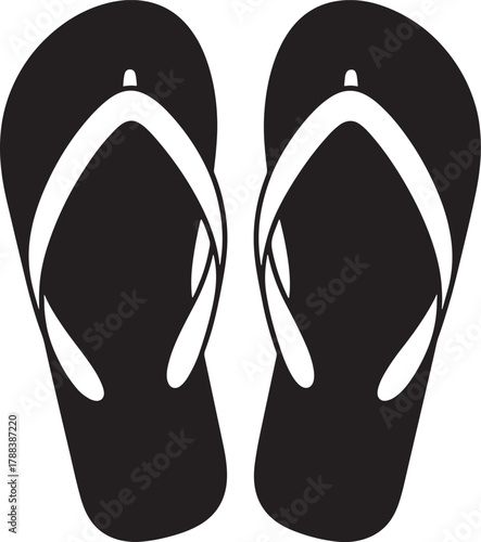 sandal, beach sandal shoe, flip flop