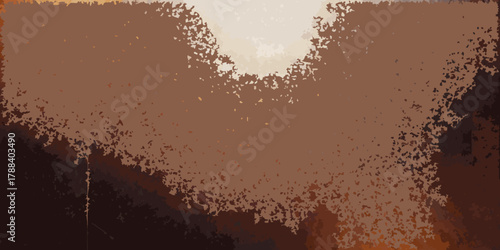 Abstract textured background with a gradient of warm earthy tones and scattered speckles