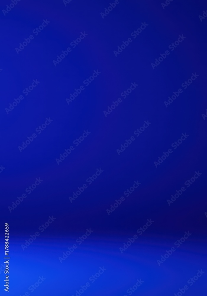Obraz premium Deep, saturated, vibrant blue color field background filling the entire composition. Ideal texture for graphic design projects and backdrops ,cool ,primary color ,background