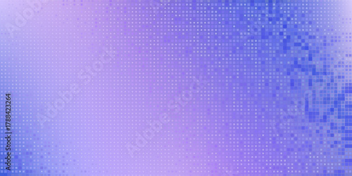 Blue purple disco party pattern. Iridescent sequin mosaic texture background. Abstract shining halftone wallpaper. Pop up comic glitter sparkles backdrop. Retro vector design template