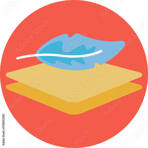 Represents lightweight fabric that feels soft and airy.