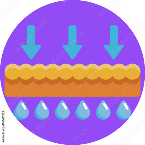 Fabric designed to pull sweat away from the skin for quick drying and comfort.