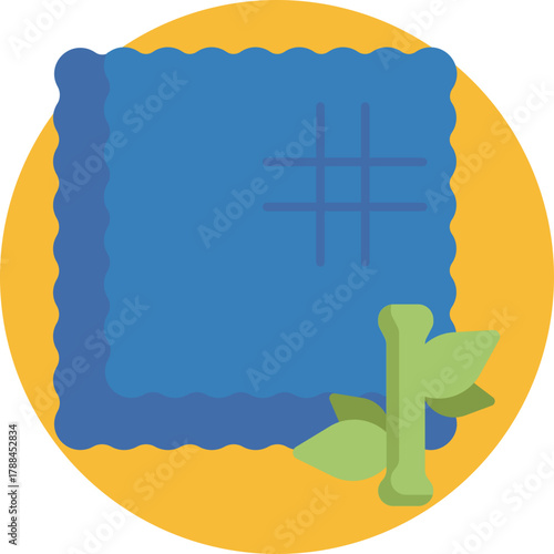 Fabric made from bamboo fibers, known for softness and breathability.