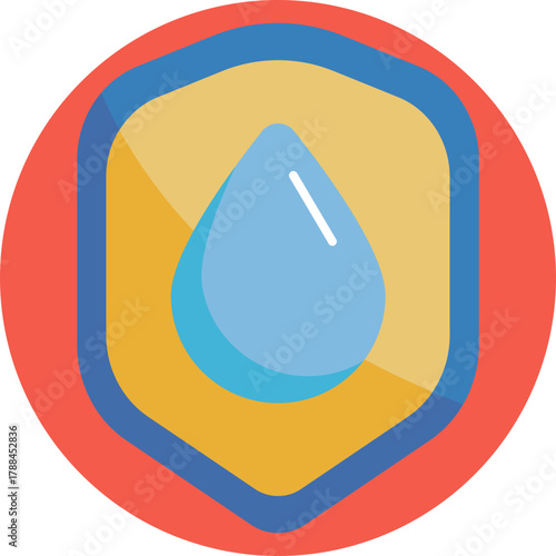 Repels water to keep fabric dry and protected.