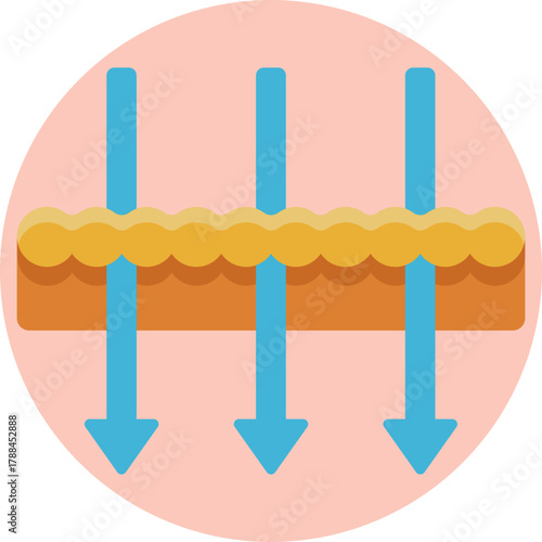 Fabric designed to allow air circulation, keeping you cool and comfortable.