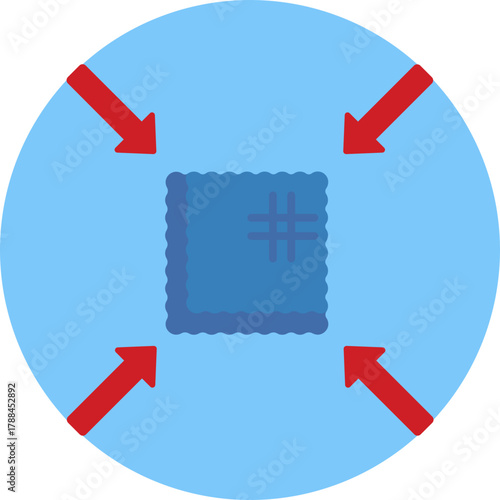 Highlights that the fabric could contract when exposed to heat or water.