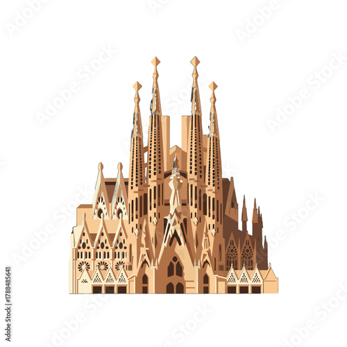 vector illustration of a church