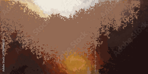 Abstract textured background with earthy tones and a vibrant sunburst effect