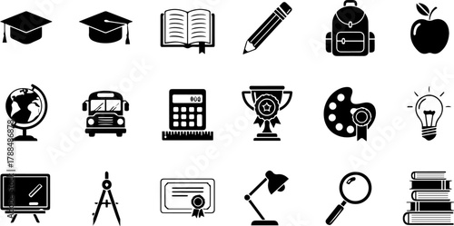 Vibrant display of colorful hot air balloons soaring in the blue sky