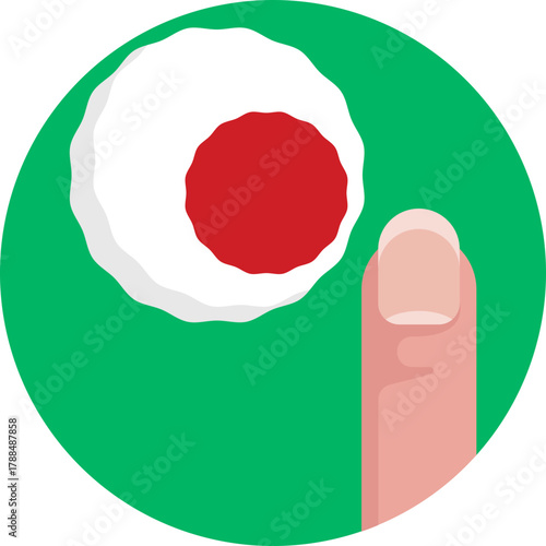 Disposable pads used to clean or remove nail polish from nails.