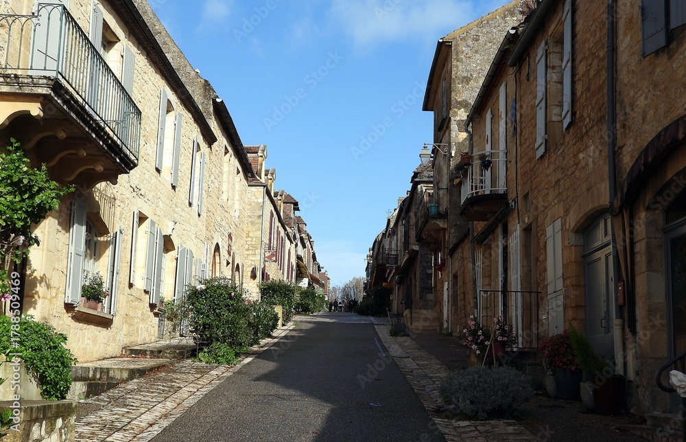 Fototapeta premium Domme, Dordogne Valley, Perigord Noir, France