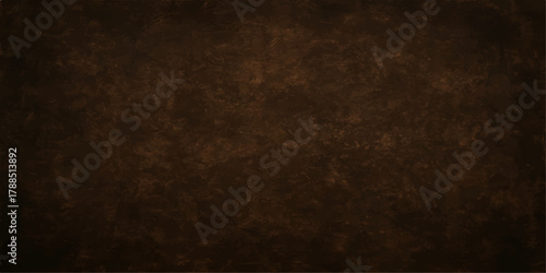 Dark brown vintage parchment paper texture grunge wall backdrop