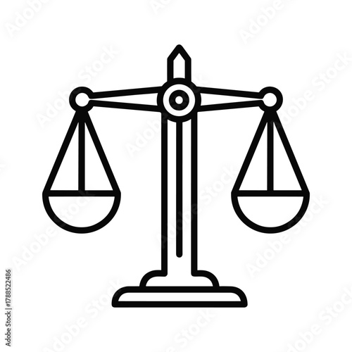 Scales of justice icon