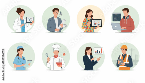 Business People Illustrations