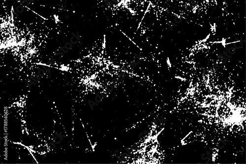 Grunge grainy texture black background