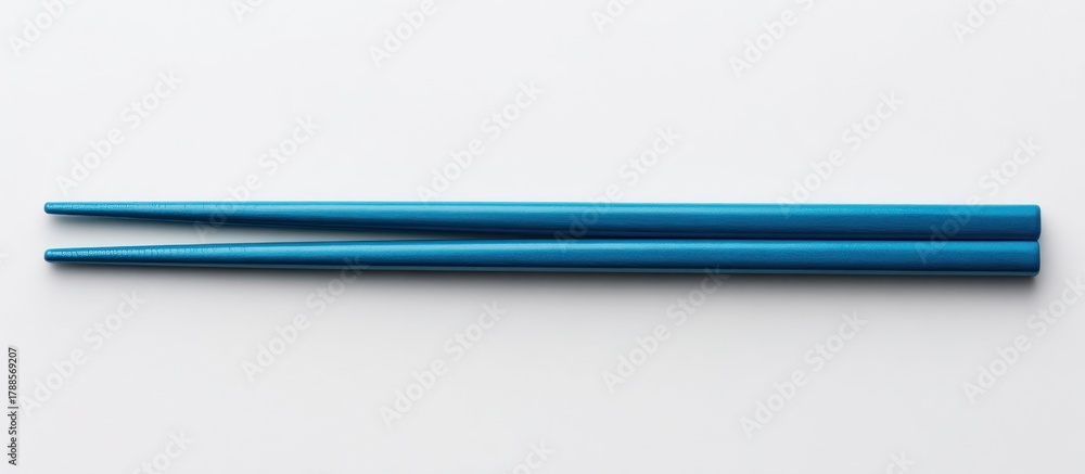 Obraz premium Blue chopsticks