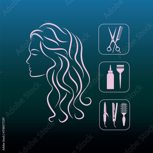  Beauty salon sign