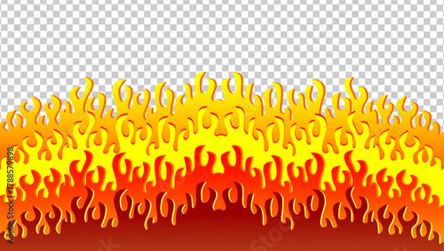 Fire Illustration Background ...