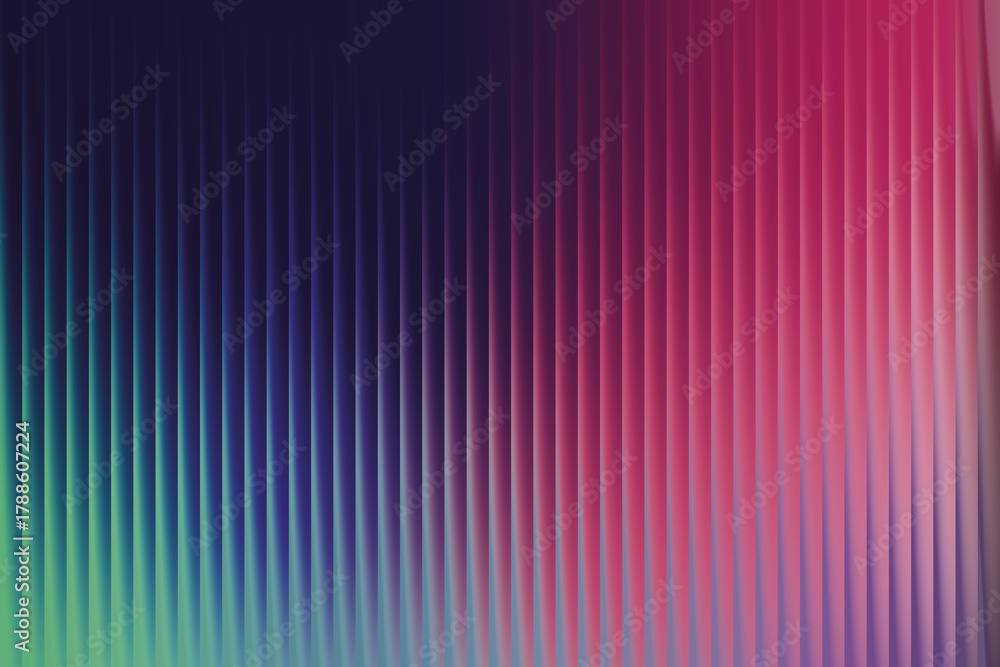 Fototapeta premium Vibrant abstract background with vertical lines and a gradient color scheme