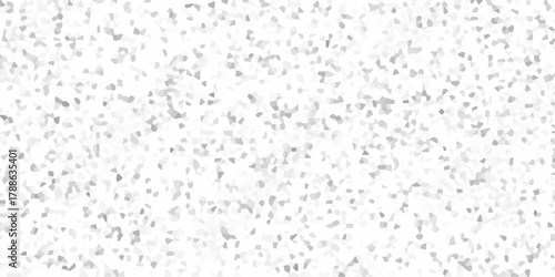 Quartz surface white for bathroom or kitchen countertop. Rock stone marble backdrop textured illustration. Abstract background featuring a mosaic pattern of gray tones with various shading. 