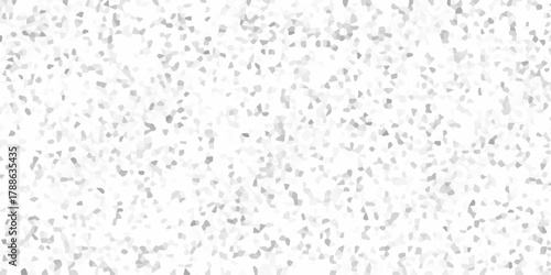 Quartz surface white for bathroom or kitchen countertop. Rock stone marble backdrop textured illustration. Abstract background featuring a mosaic pattern of gray tones with various shading. 