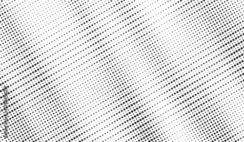 Halftone background vector, abstract backdrop design with two tone pattern and copy space for edit your content