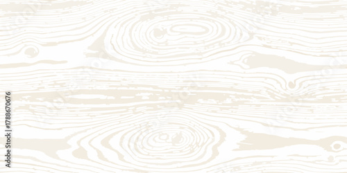 Seamless light wood grain texture background with natural knot patterns and organic lines