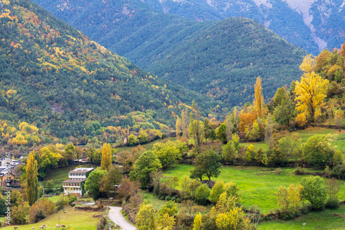 Broto, a small town in the Sobrarbe region, located on the slopes of the Ordesa and Monte Perdido National Park, in the heart of the Pyrenees