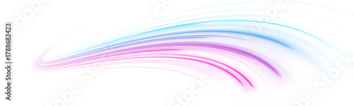 Dynamic laser streaks cross each other with vibrant illumination. Transparent glowing effects suggest high-speed movement and digital energy. Ideal for motion graphics or sci-fi scenes.