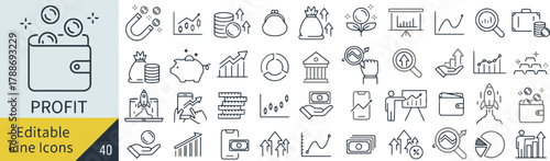 profit, finance, money, growth, investment, income, wallet, coins, piggy bank, graph, chart, statistics, business, success, banking, earnings, savings, wealth, budget, financial, economy, profit margi